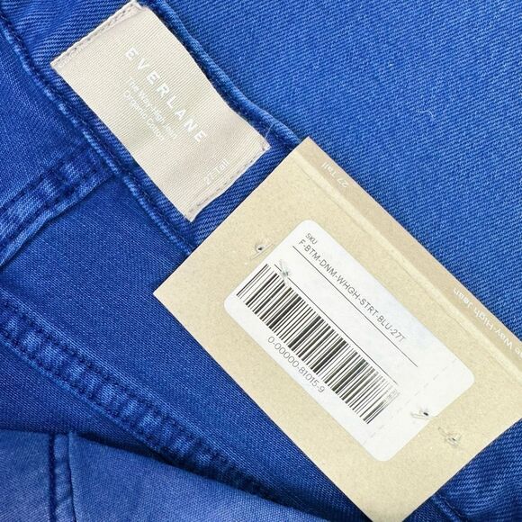 Everlane The Way-High Jean - Blue - Size 27 Tall - Picture 7 of 8